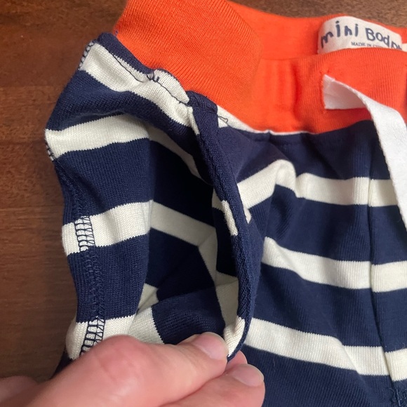 Mini Boden striped baggies shorts, size 8. - Picture 5 of 5